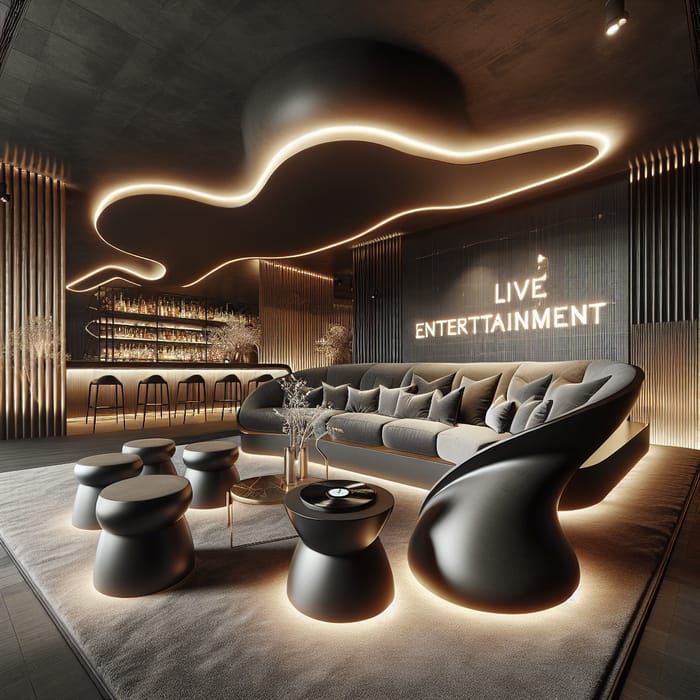 Innovative Design for a Luxe Livehouse Bar