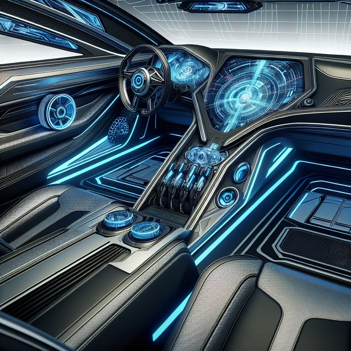 Futuristic Car Interior | Future Car Salon