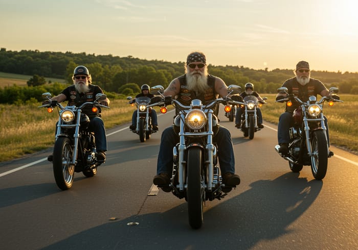 Live to Ride: Old Bikers on the Open Road