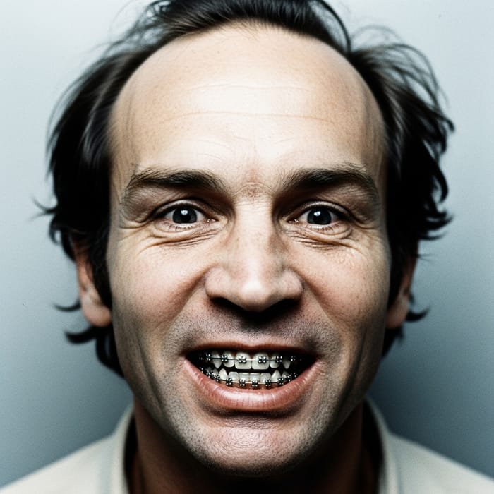 Charles Manson with Braces: A Unique Look