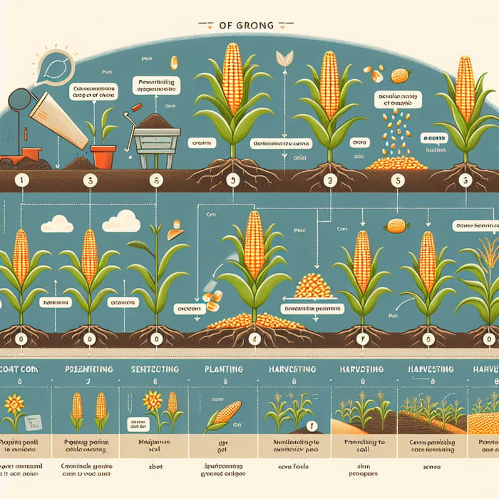 Growing Maize: A Comprehensive Diagram Guide