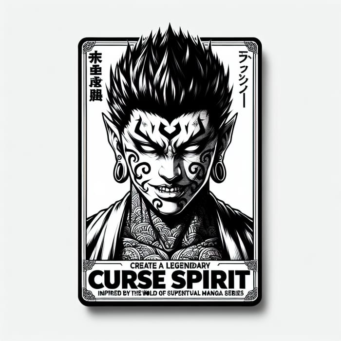 Create a Legendary Curse Spirit Character - Sukuna Inspired