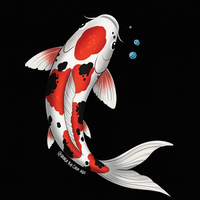 Quara the Calm Koi - Peaceful Symbolism Quara the Calm Koi - Peaceful Symbolism