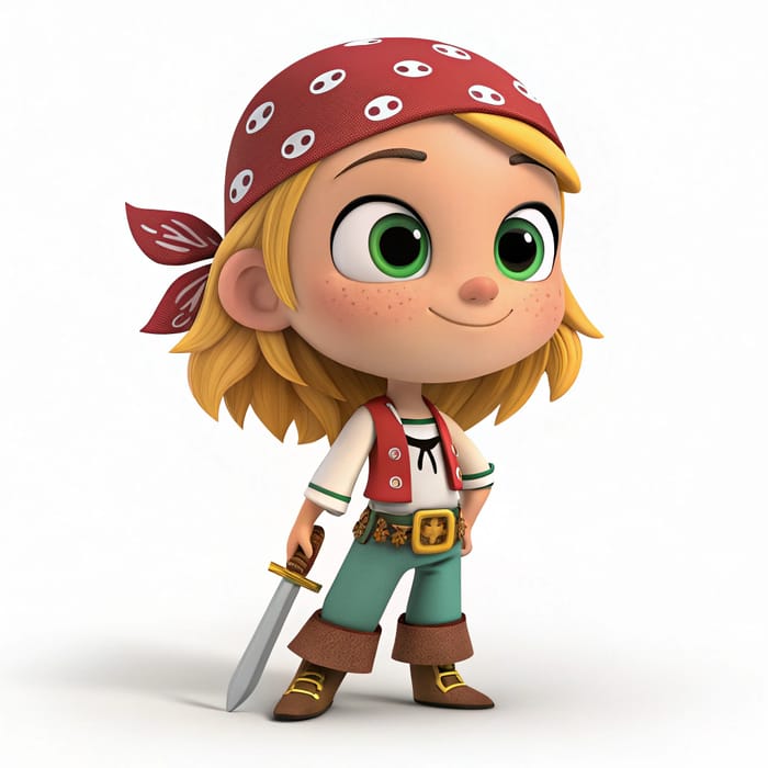 Disney Pirate Avatar for Kids - 3D Animation