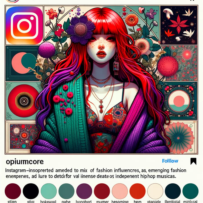 Unique Opiumcore Fashion Inspired by Instagram: Eye-catching & Famous