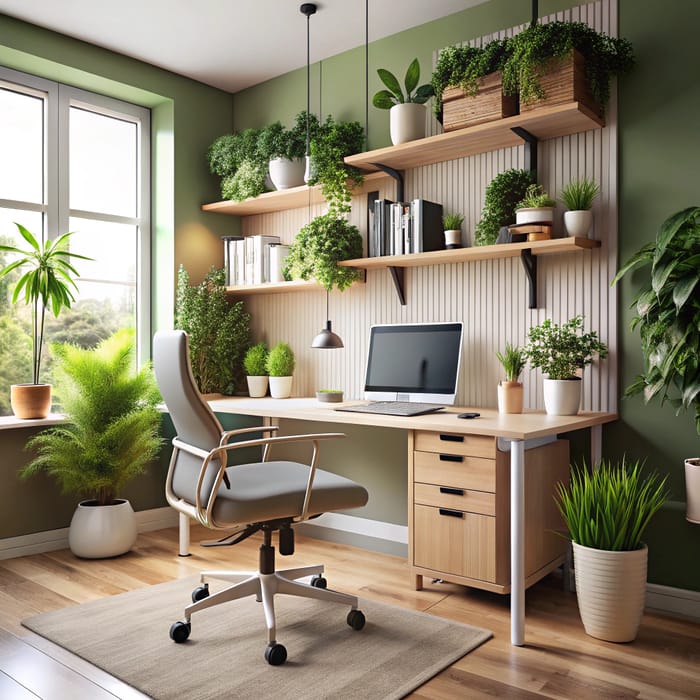 Modern Minimalistic Office Space with Ergonomic Design