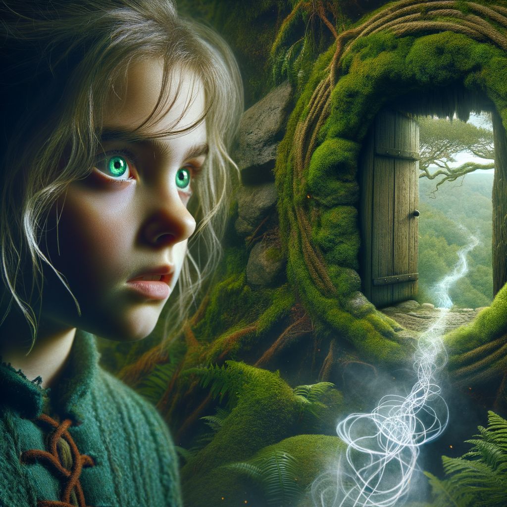 Mystical Story Of A 9 Year Old Girl With Special Powers AI Art Mystical story of a 9 year old girl with special powers ai art
