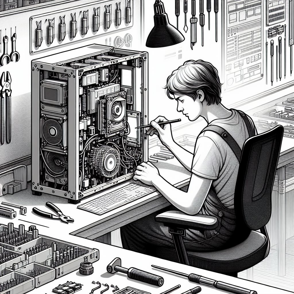 Specialized Computer Assembly for Physical Disabilities | AI Art ...