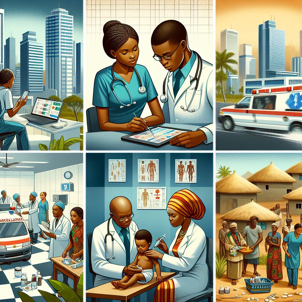 Exploring Healthcare Diversity in Africa | AI Art Generator | Easy-Peasy.AI
