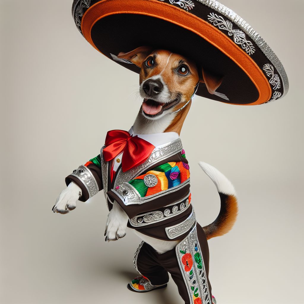 Mariachi dog outlet costume