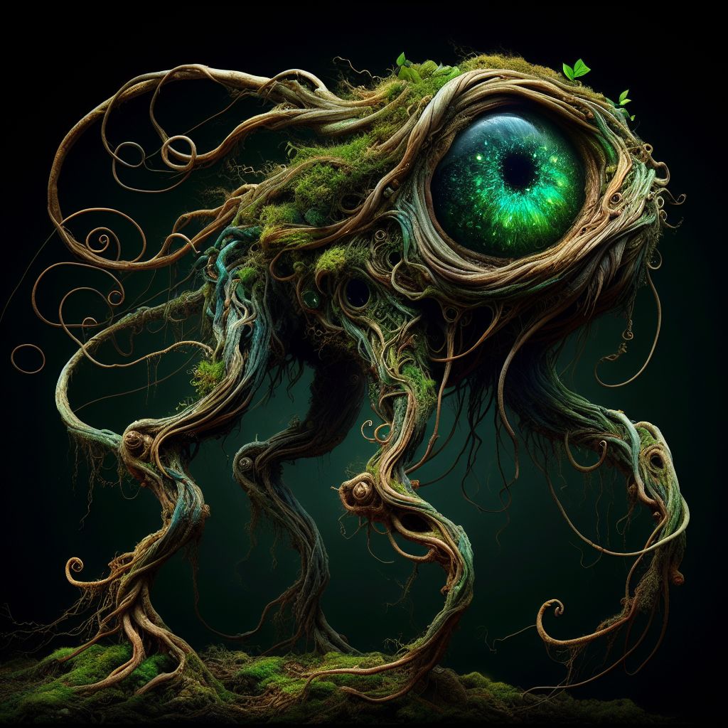 Enchanted Forest Creature - Graceful and Formidable Being | AI Art ...
