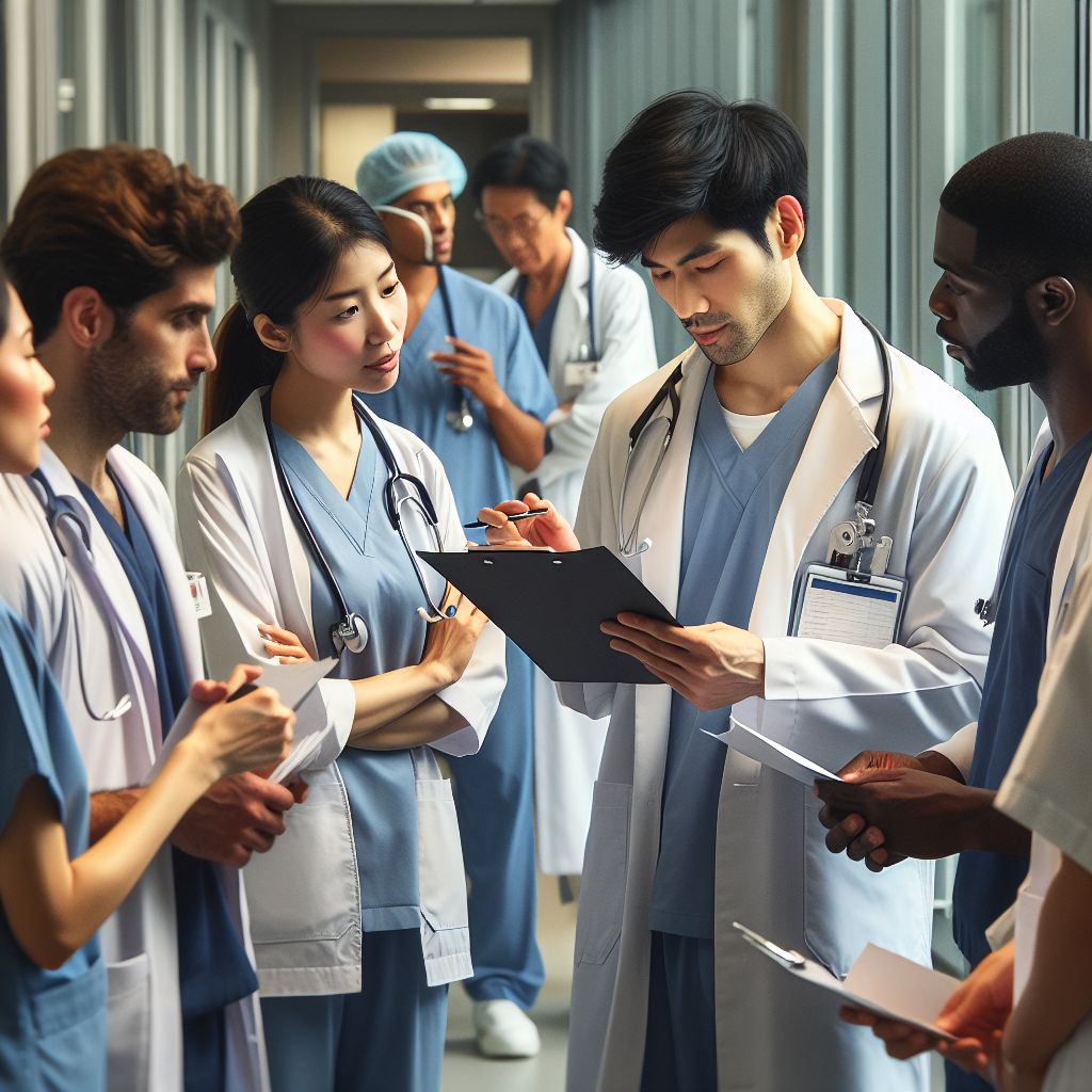 Efficient Hospital Shift Handover for Seamless Patient Care | AI Art