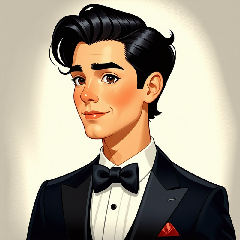 Elegant Merman in Tuxedo Elegant Merman in Tuxedo