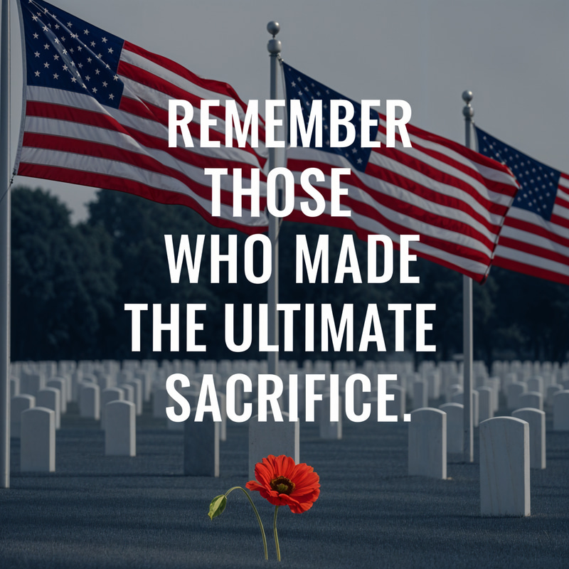 Honoring Sacrifice: American Flags Tribute Honoring Sacrifice: American Flags Tribute