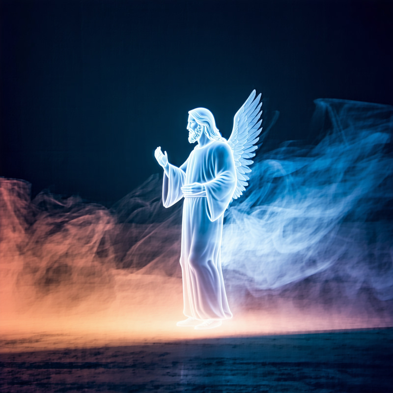 Holographic Biblical Figures in Modern Art Holographic Biblical Figures in Modern Art