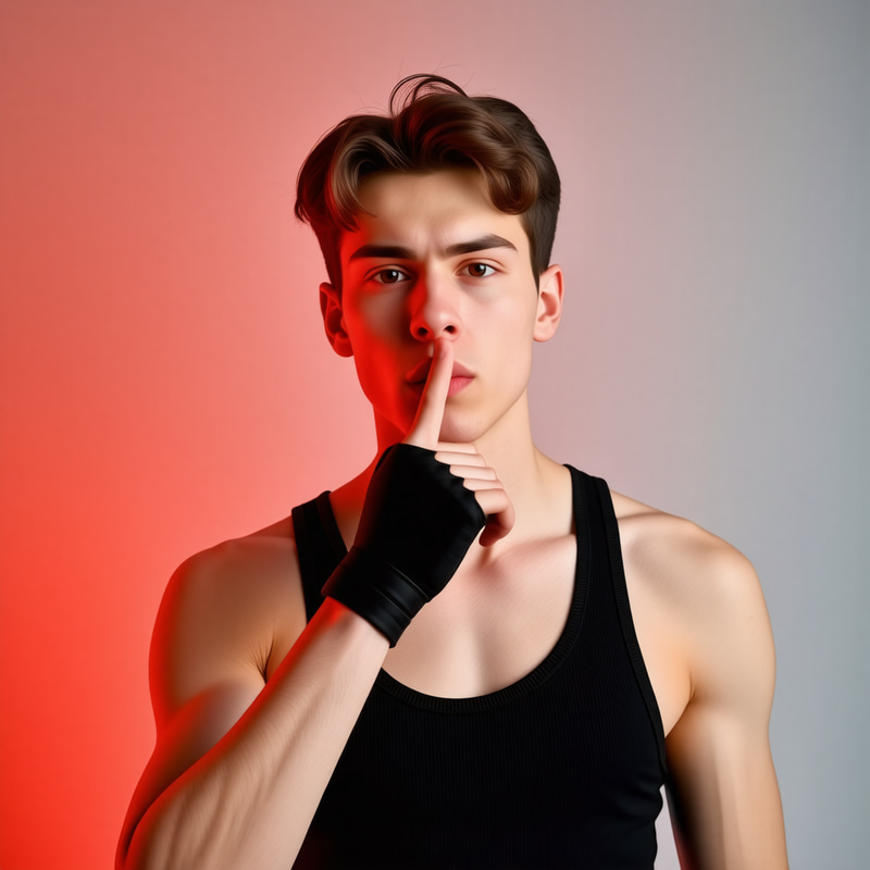 Dramatic Digital Portrait of a Young Man Dramatic Digital Portrait of a Young Man