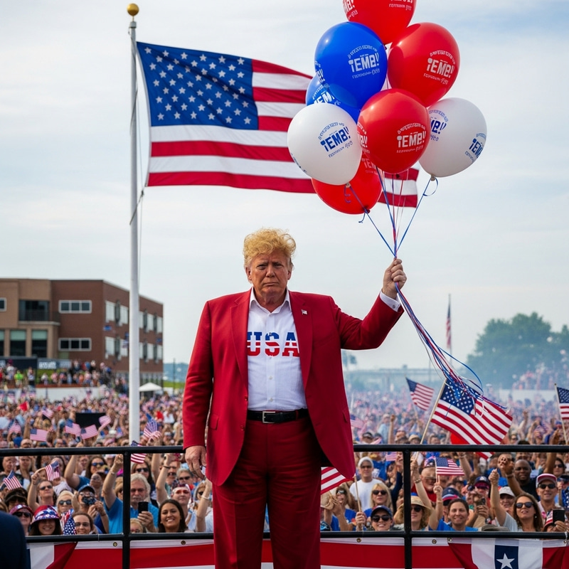 Trump's Sassy 4th of July Celebration Trump's Sassy 4th of July Celebration