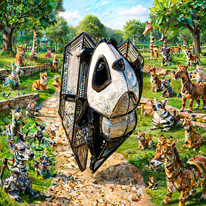 Inconspicuous Animal Images with Zoo Themes Inconspicuous Animal Images with Zoo Themes