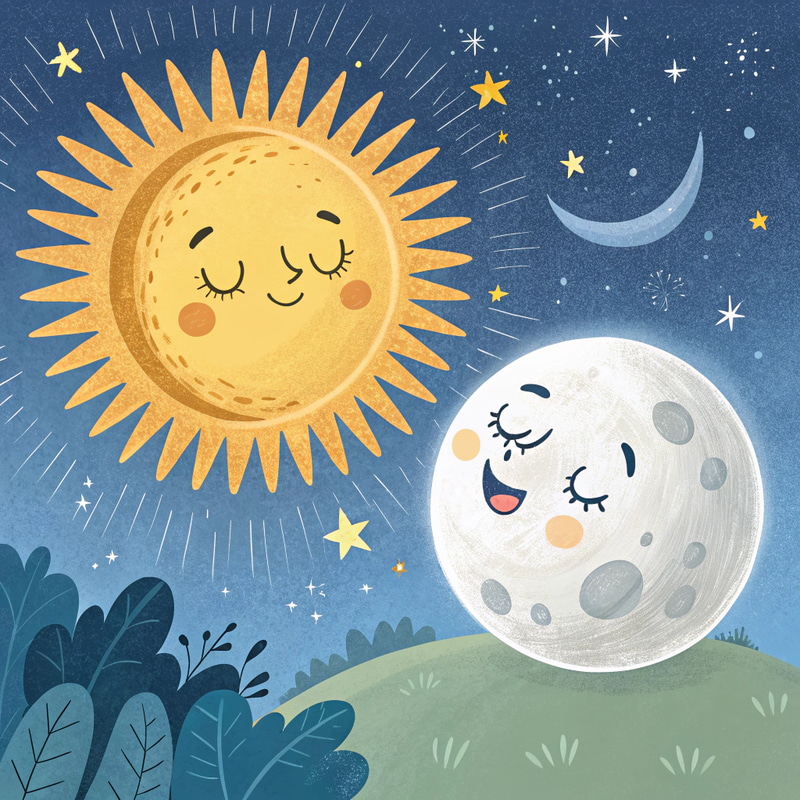 Sun and Moon Story: A Celestial Journey Sun and Moon Story: A Celestial Journey