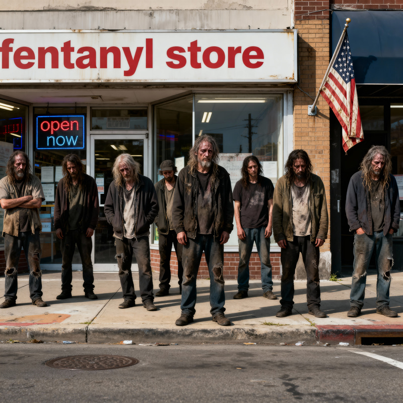 Harsh Reality of Drug Addiction on Urban Streets