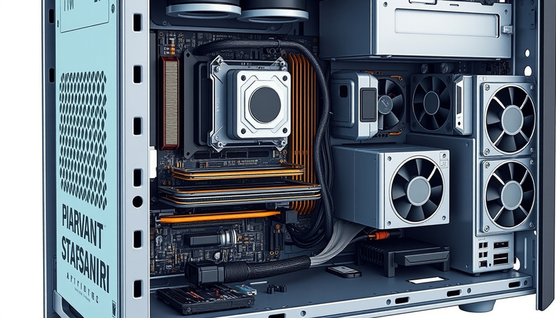 Anatomy of a Computer: Detailed Internal Components Anatomy of a Computer: Detailed Internal Components