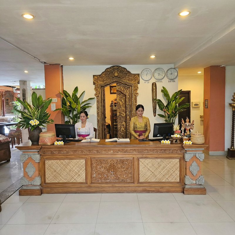 Bali Inspired Hotel Reception Desk Ideas Bali Inspired Hotel Reception Desk Ideas