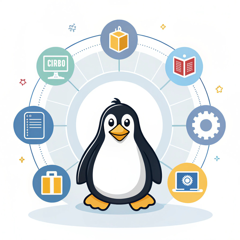 Linux Penguin with Modern DevOps Tools Linux Penguin with Modern DevOps Tools