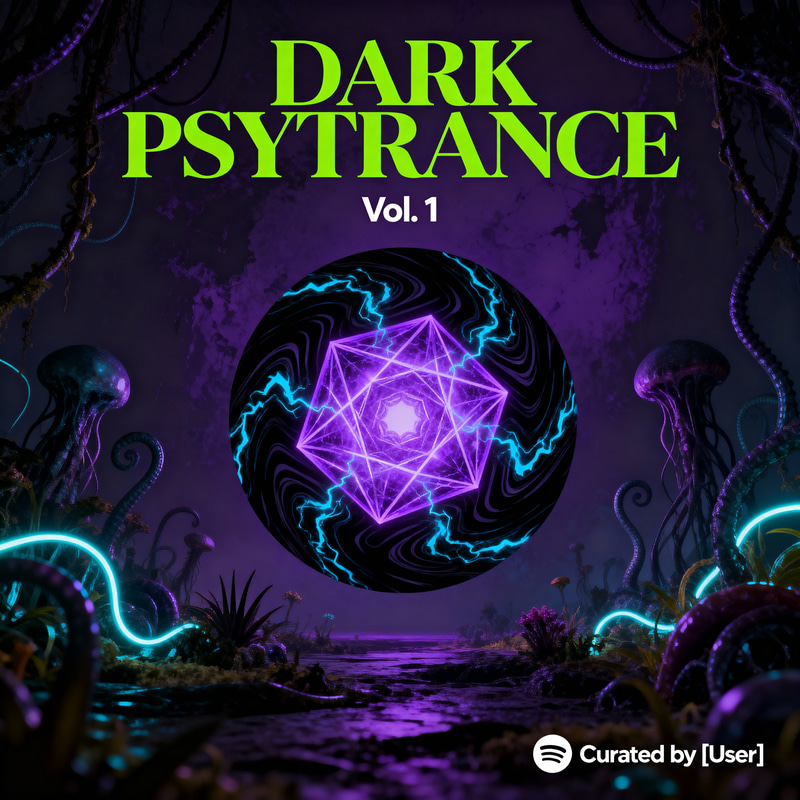 Dark Psytrance Spotify Playlist Cover Dark Psytrance Spotify Playlist Cover