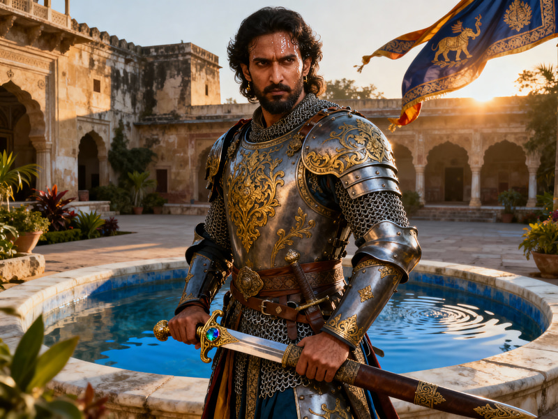 7th Century India: A Hero in Photorealistic Detail 7th Century India: A Hero in Photorealistic Detail