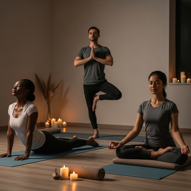 Calming Yoga Poses for Mindfulness and Relaxation Calming Yoga Poses for Mindfulness and Relaxation