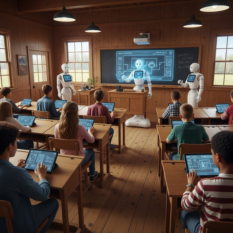 Modern vs Traditional AI Classroom: A Fusion Modern vs Traditional AI Classroom: A Fusion