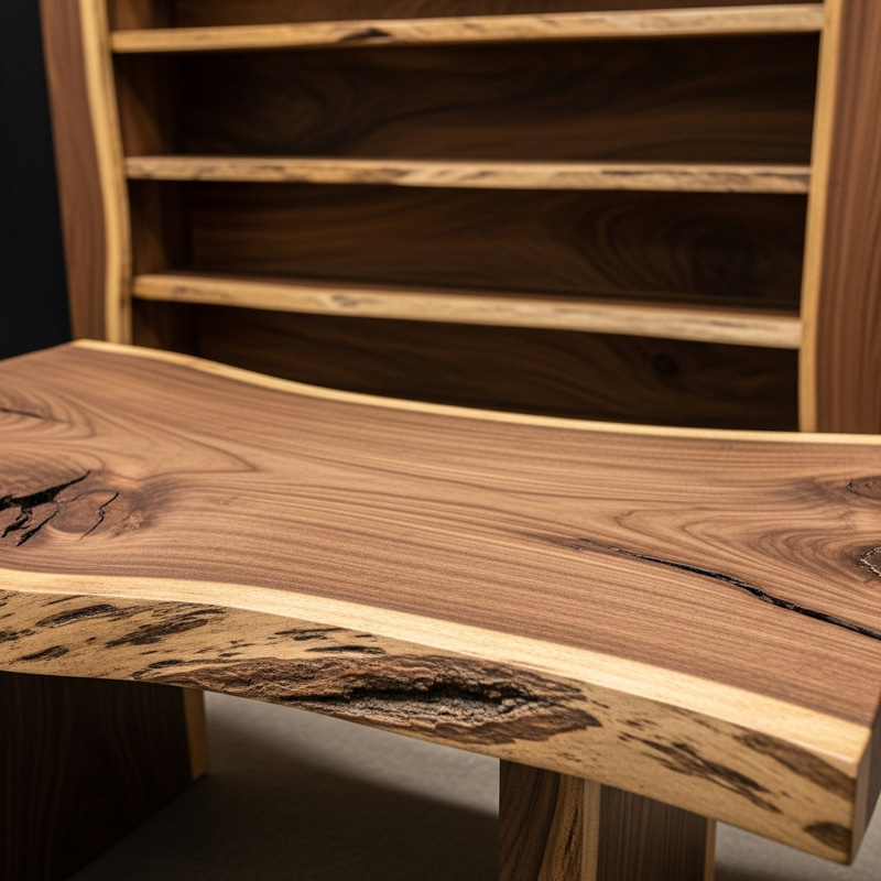 Exquisite Live Edge Wood Furniture - Handcrafted Beauty Exquisite Live Edge Wood Furniture - Handcrafted Beauty