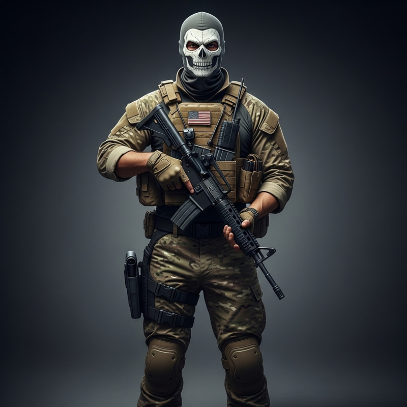 Simon 'Ghost' Riley | Skull-Pattern Balaclava Soldier