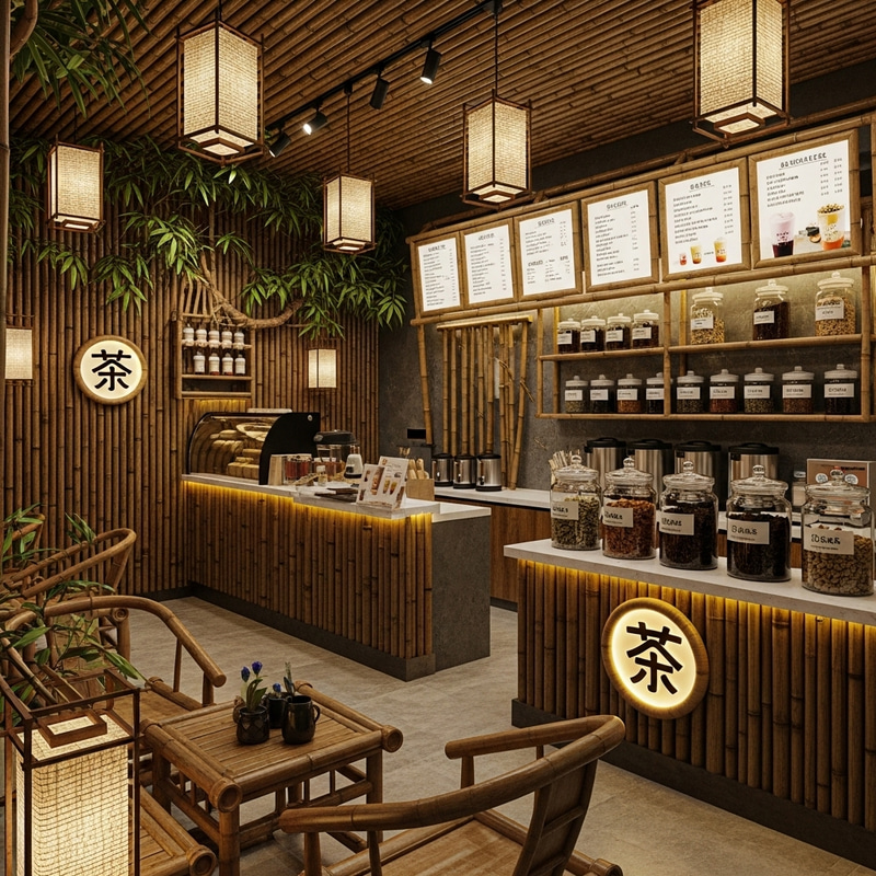 Bamboo Milk Tea Shop | Authentic Teas & Serene Ambiance Bamboo Milk Tea Shop | Authentic Teas & Serene Ambiance