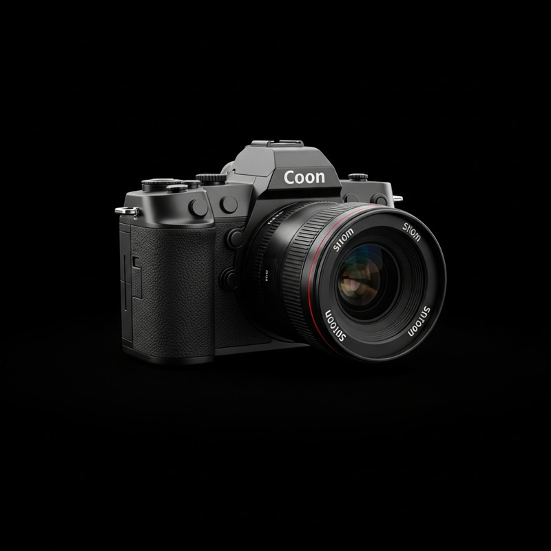 Black Background Camera