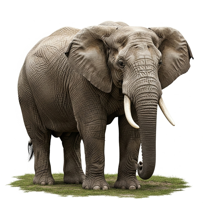 Majestic Elephant-Bear Combo | A Fusion of Power and Grace