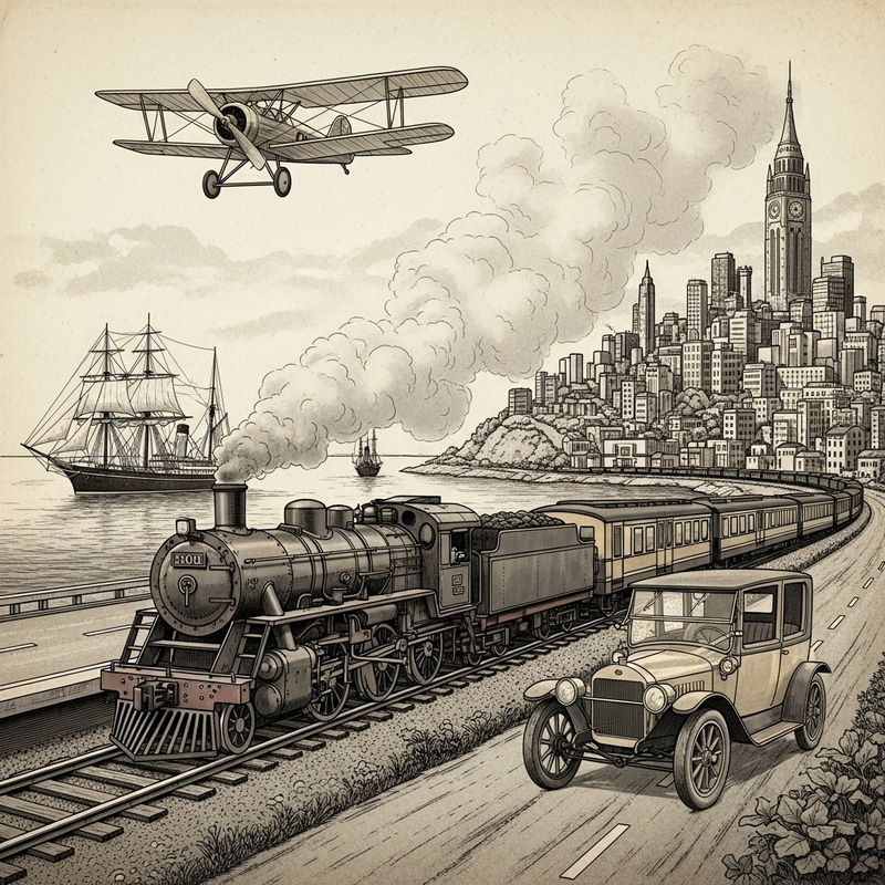 Historic Cityscape: Journey of Innovation & Transport