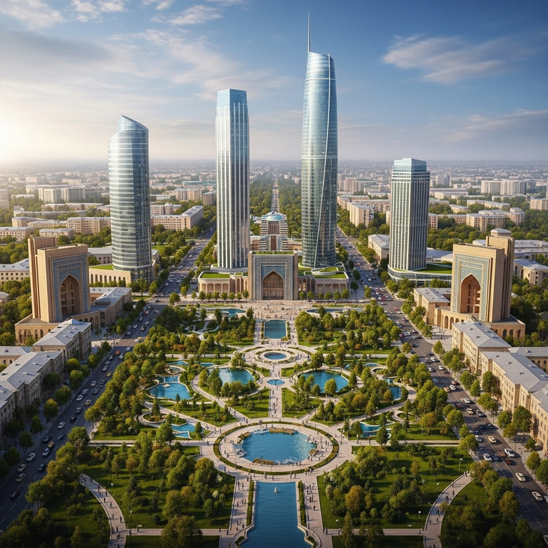 Magical Transformation: Discover Tashkent's Future Charm in 2025