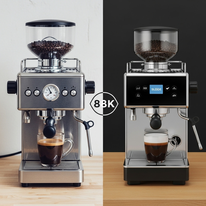 Classic Vs Modern Coffee Machines: A Visual Evolution