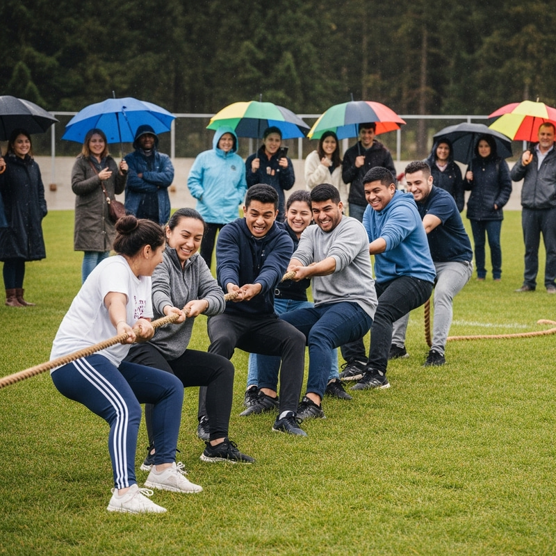 Exciting Multicultural Tug of War Event Exciting Multicultural Tug of War Event