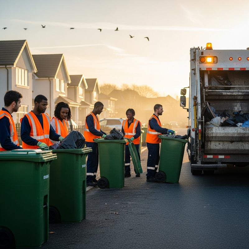 Garbage Collection at Dawn