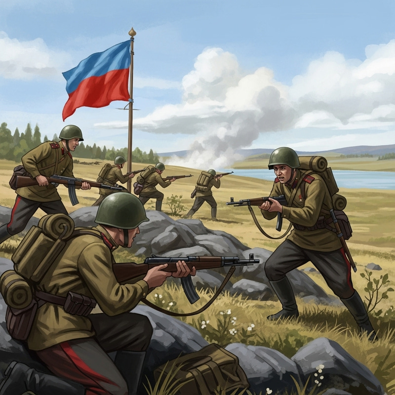 Russia vs Ukraine Military Victory in Eastern Europe