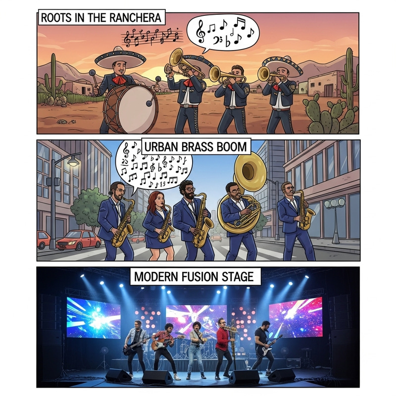 Evolution of Banda Music in Comics: Trad to Contemp Evolution of Banda Music in Comics: Trad to Contemp