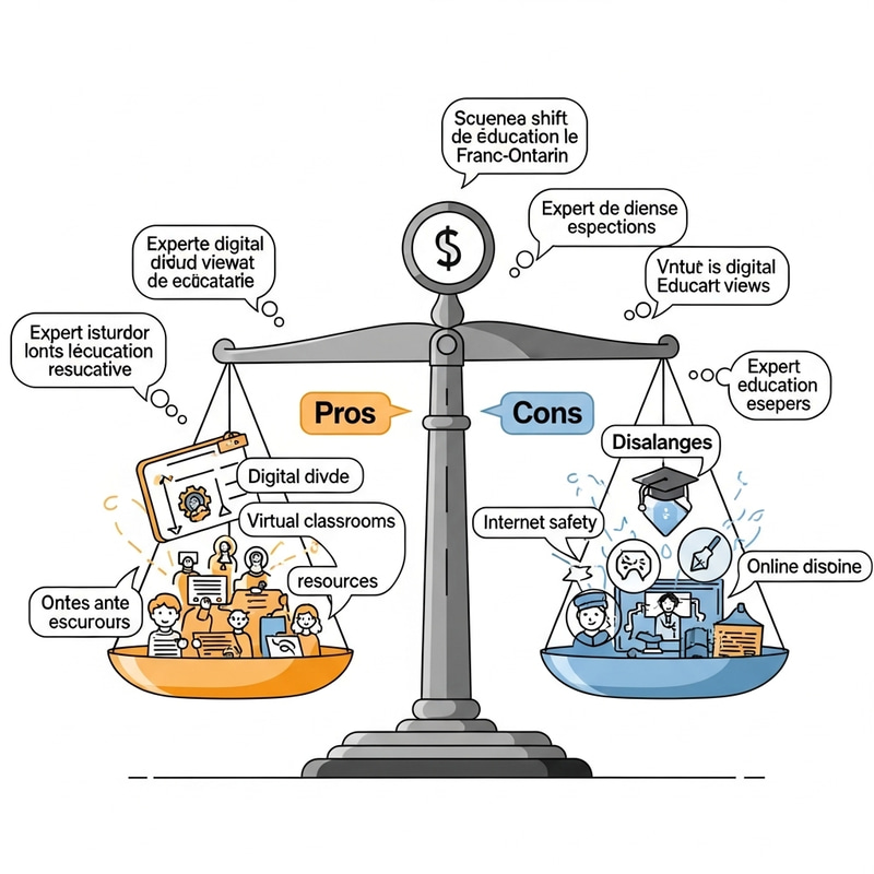 Impact of Digital Transformation on Franco-Ontarian Education: Benefits, Challenges, and Expert Perspectives