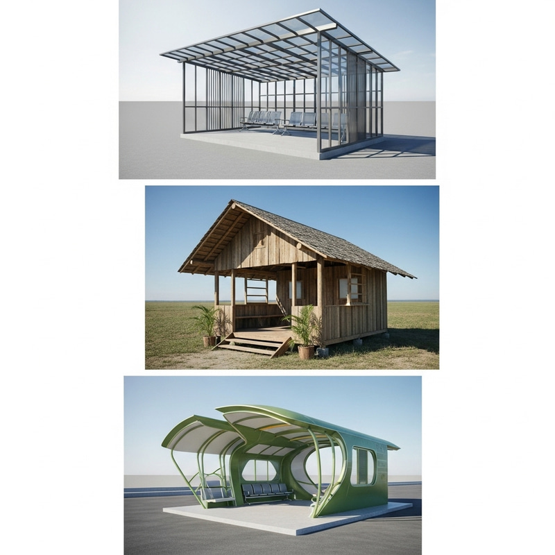 3 Unique Architectural Designs of Jeepney Stop Waiting Sheds 3 Unique Architectural Designs of Jeepney Stop Waiting Sheds