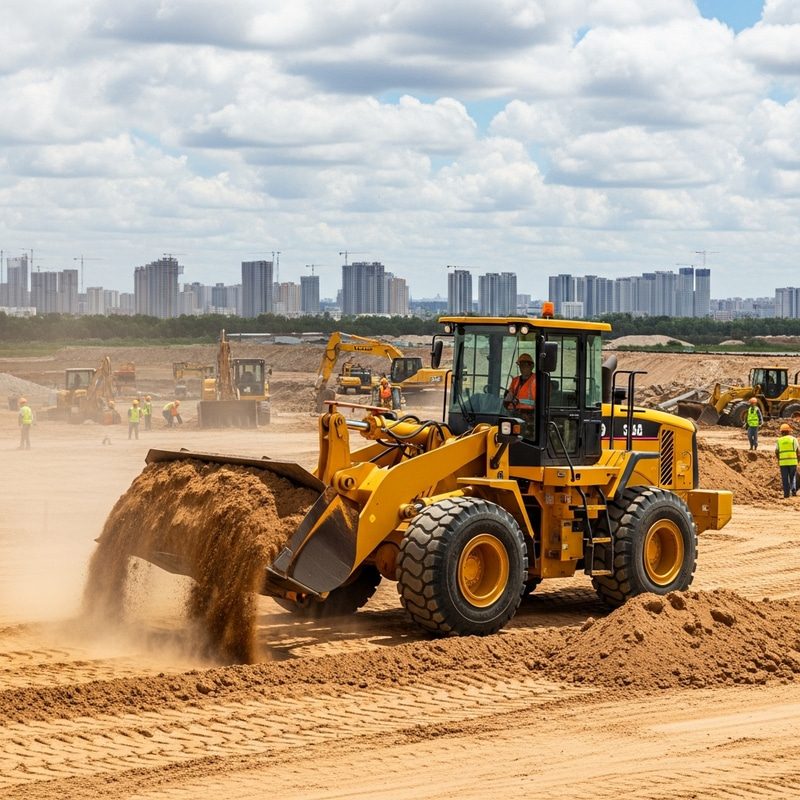 Front Loader Equipment for Construction Site Front Loader Equipment for Construction Site