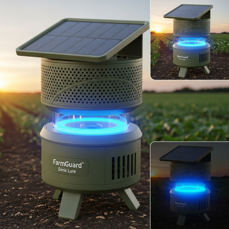3D Solar Portable Insect Attracter Device for Outdoor Agricultural Farm 3D Solar Portable Insect Attracter Device for Outdoor Agricultural Farm
