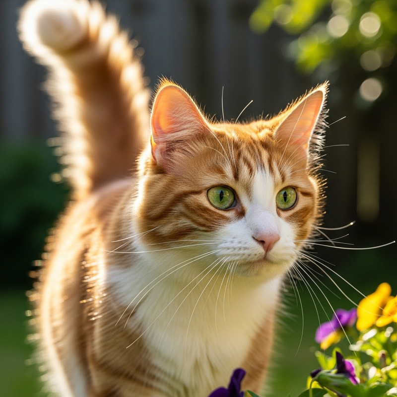 Adorable Cat with Stunning Eyes - Charming Feline Adorable Cat with Stunning Eyes - Charming Feline