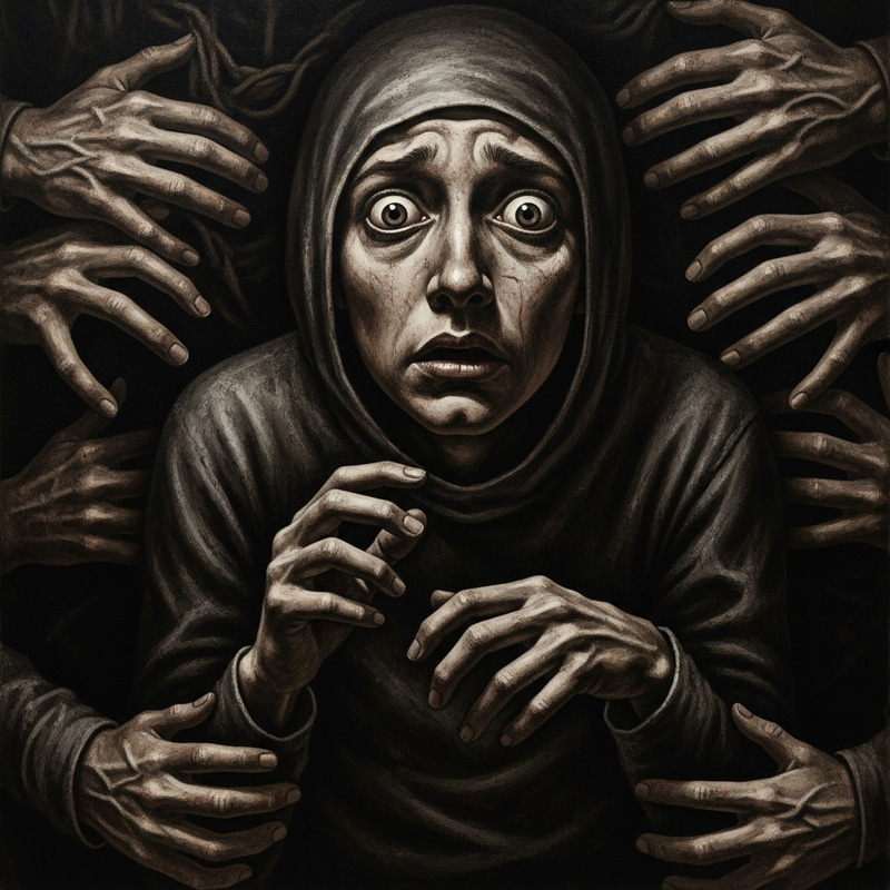 Fearful Person Artwork