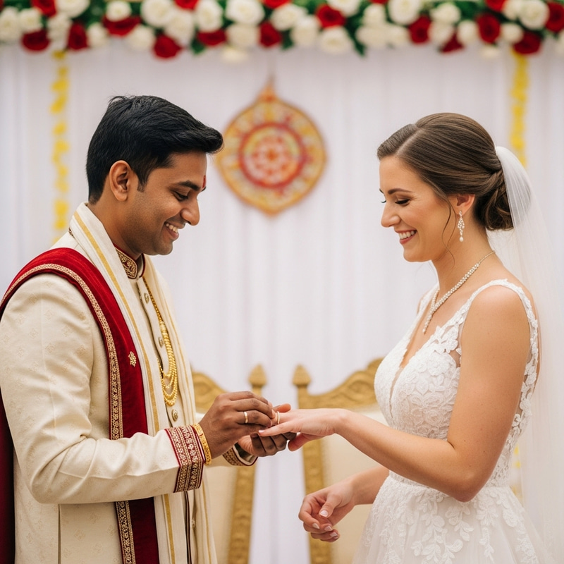 Intercultural Matrimony: Bengali Groom Weds German Bride Intercultural Matrimony: Bengali Groom Weds German Bride